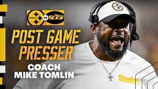 Coach Mike Tomlin Postgame Press Conference (Week 7 vs Jets) | Pittsburgh Steelers