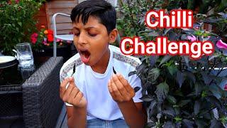 Don't Try This At Home - Son And Dad Chilli Challenge