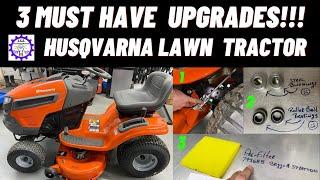 3 Must Have Upgrades for Your Husqvarna Lawn Tractor