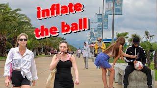 inflate the ball  crazy prank  Episode 1