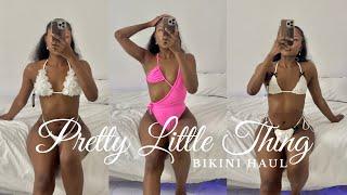 OMG ITS A SEXY PRETTYLITTLETHING SUMMER BIKINI TRY ON HAUL | MASSIVE DISCOUNTS INCLUDED 