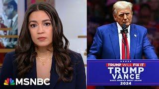 Rep. Ocasio-Cortez: Trump's rally was a hate rally; this was not just a presidential rally