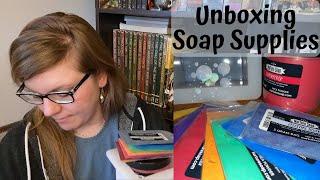 Unboxing Soap Supplies from Nurture Soap