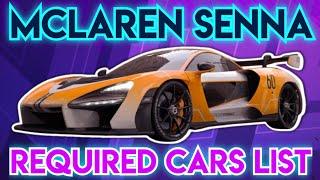 Asphalt UNITE - MCLAREN SENNA Special Event Re-Run 2024 | Required Cars List 