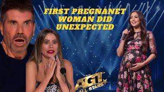 First Pregnant Woman Moves AGT Judges to Tears | Emotional Audition 2025