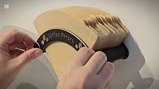 Extendable coffee filter holder