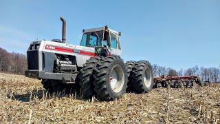 BIGGEST TRACTOR on my farm, the CAT powered White 4-225