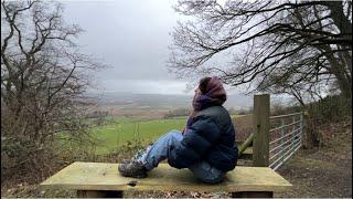 frazzled english (welsh) girl winter.