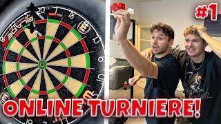 Wir spielen ONLINE DART TURNIERE!  Road to First Turniersieg #1