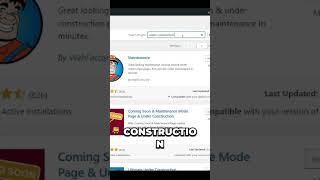 Create stunning under construction pages in WP