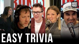 The Bobby Bones Show Competes in Super Easy Trivia