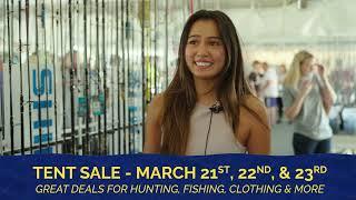 Great Deals Tent Sale Jax FL March 21-23 2024