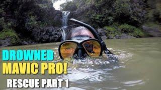 Drowned MAVIC PRO Drone - Rescue Part 1 - Murk Lurk