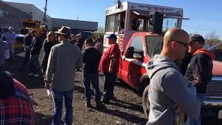 Buddy Barton Auctioneer Selling Heavy Equipment