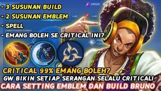 CAN IT BE CRITICAL 99%? SICK BUILD BRUNO SET 2024 SKYLAR | BRUNO'S EMBLEM HURTS