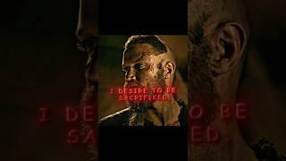 The loyal Viking warrior Leif willingly sacrificed his life for everyone. #vikings #series #movie