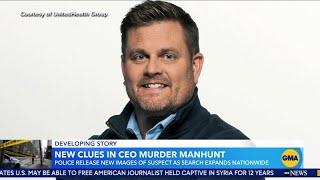 New clues in CEO murder manhunt