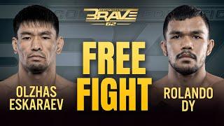 Olzhas Eskaraev vs Rolando Dy | FULL FIGHT | BRAVE CF 62