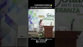 SIN ARREPENTIMIENTO ES IMPOSIBLE EL QUEBRANTAMIENTO - Pastor Tomas Gaviria. #EnSoloUnMinuto.