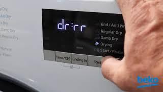 beko dryers service mode