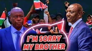 FORGIVE ME MY BROTHER •|• RUTO APOLOGIZES ️