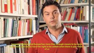 Support video of Thomas Piketty for SOS MEDITERRANEE English subtitles