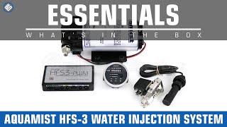 Aquamist HFS-3 Water Injection System- Whats in the Box?