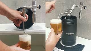 Pouring beer with the iKegger 2.0 Tap | Vertical & Horizontal