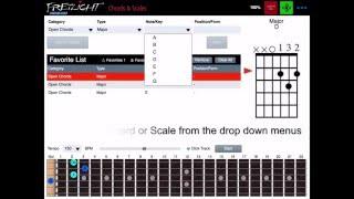 How to Pair your Fretlight Wireless FG-600 Guitar to the Fretlight Chords & Scales App (iOS)