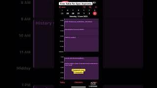 Study Timetable #studytimetable #gpscvlog #upscvlog #gpsc
