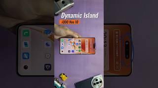 iQOO Neo 10 Dynamic Island Does and How to Use It #shorts #shortvideo
