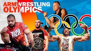 ARMWRESTLING IN OLYMPICS | ARMWRESTLING | EAST vs WEST | JOHN BREZNK | LEVAN |DEVON