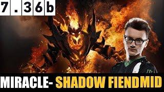  MIRACLE-  [Shadow Fiend] MID 7.36B - DOTA 2 HIGHEST MMR MATCH #dota2    #dota2gameplay  #miracle