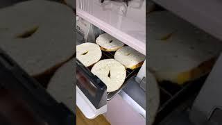 What I think about bacon in Japan - bagel sandwich