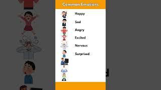 Common Emotions