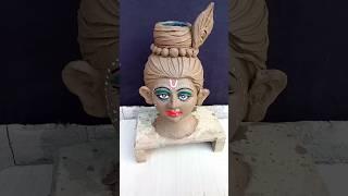 Rajasthani Vibes | DIY Krishna Statue Making at Home | Laddu Gopal #Shorts