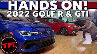 The 2022 Volkswagen GTI And Golf R Have Arrived: Here's Everything That's New From Nose To Tail!