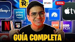 ¿Qué PLATAFORMAS de STREAMING CONTRATAR?  ¡GUÍA COMPLETA 2024! ¿Cuál es mejor? (Precios)