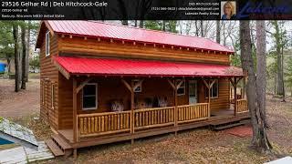 Danbury, Wisconsin Lake Cabin for Sale | 29516 Gelhar Rd | Deb Hitchcock-Gale