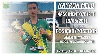 DVD do atleta - Kayron Melo