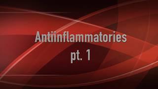 Anti-inflammatories part 1 of 2 (VETERINARY TECHNICIAN EDUCATION)