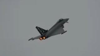 [4K] Italian Eurofighter Display- Jesolo Airshow 2024