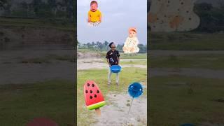 15 - Flying crying babies Catching vs cute bhabhi - Funny vfx magic  #trending #viralvideo #funny