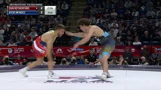 Jesse Mendez vs Zain Retherford - 65kg semi final - 2024 U.S Olympic Team Trials