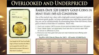 $20 US Gold Coins | Better Dates