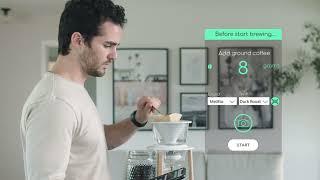 Melitta® SENZ V™ Pour-Over™ Connected Coffee System #wabilogic #senzv #melitta #coffeemaker