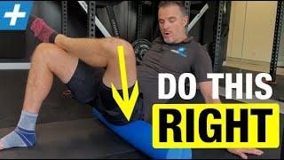 How to PROPERLY Release your Glutes on the Foam Roller