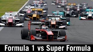 Formula 1 versus Super Formula - what's the difference? Hi-tech explanation