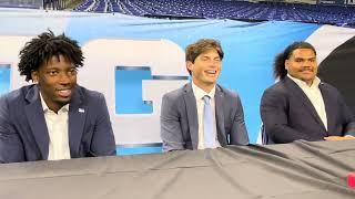 Sturdivant, Garbers, Toia - Big Ten Media Days