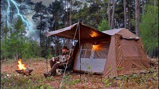 I bought a New Tent & Used it in a Thunder Storm